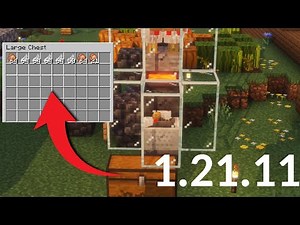 Minecraft 1.21.11 Chicken Farm - Easy, Fast & Compact!
