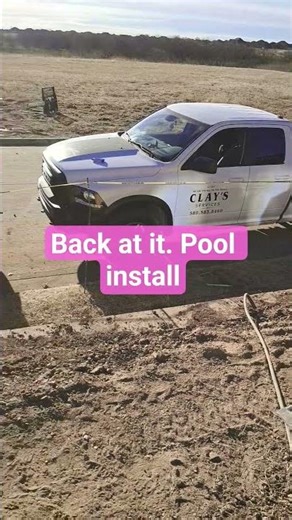 Pool Install!!! #shorts #viral #construction #work #youtubeshorts