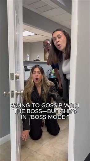 When you bring gossip to the owner… and get the angry face 😂