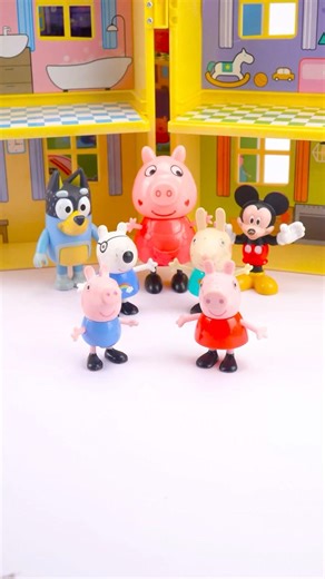 Satisfying Peppa Pig Family Pack, Rebecca Rabbit With Unboxing & Review ASMR #peppapig