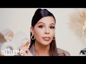 Laura Lee's 10 Minute Beauty Routine for Winged False Lashes and Full Brows | Allure