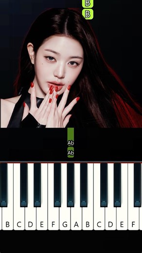 IVE - BANG BANG (EASY Piano Tutorial)