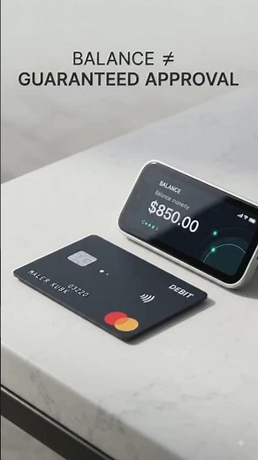 Card DECLINED With Money in Your Account?! 😳💳 #Shorts