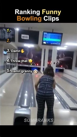 Ranking Funny Bowling Clips 😭
