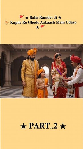🐎 Kapde Ro Ghodo Udayo 🚩 Baba Ramdev Ji #BabaRamdevJi #RamdevJi #RajasthaniCulture