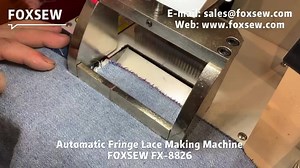 23 reactions · 22 shares | Automatic Fringe Lace Making Machine FOXSEW FX-8826 Foxsew Sewing Machines | Foxsew Sewing Machines | Facebook