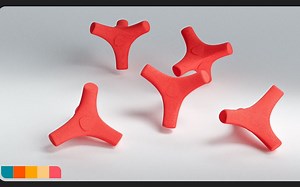 C4D 随机软体动画制作技巧（中英文字幕）_哔哩哔哩_bilibili