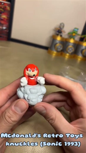 juguetes antiguos y coleccionables de mcdonald's de sonic de 1993 #juguetes #toys #mcdonalds #sonic