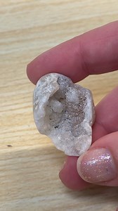 Musty dusty and crusty yet still somehow lovely ✨ #willittumble #geodes #rocktumbling #rocktumbler #rocks #crystals #moonriserocks #rocktumblingreveal | Moonrise Rocks