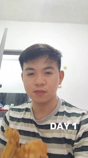 Daily chicken diet transformation #fypシ | Alfonso C. Carido Jr.