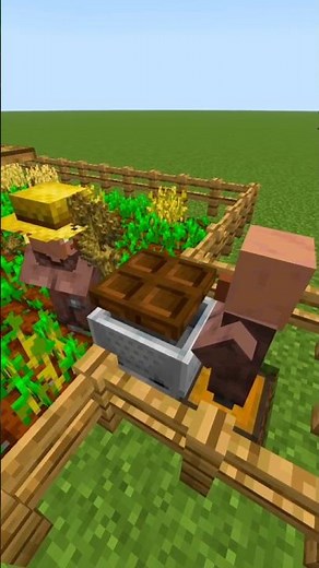 How to Make an Automatic Wheat Farm in Minecraft!