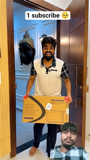 New Microwave oven in the house 😍 #dushyantkukreja #shorts