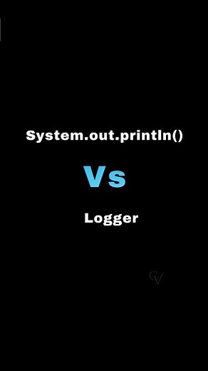 Java System.out.println() vs. Logger ✍️