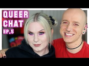 Androgynous Men & Transitioning Online | Queer Chat Ep.5 (ft. Luxeria) | Roly