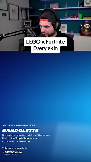 Every LEGO skin Fortnite #fortnite #sypherpk #gaming #legofortnite | Lego Fortnite