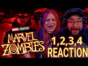 MARVEL Zombies REACTION | Episodes 1, 2, 3, 4 | Marvel Animation | Disney Plus | Season 1 REVIEW
