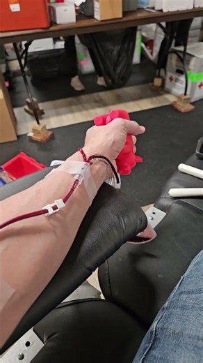 Apheresis Machine for my Sixth Double Red Cell Donation to the Red Cross