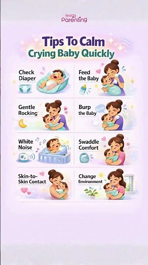 Stop Baby Crying Instantly 😱 - 8 Quick Tips Every Parent Must Know