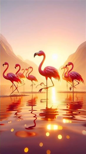 Lonely Flamingo Story | Love, Loss & Hope | Emotional Cartoon#shorts