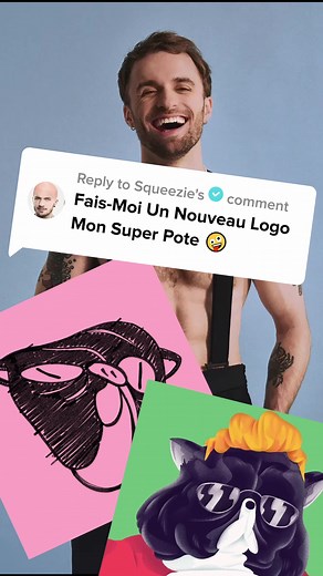 Transformation du Logo Squeezie : Création d'une Version Terrifiante!