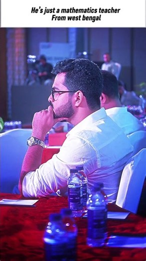 He's Just A Mathematics Teacher From West Bengal ❤️