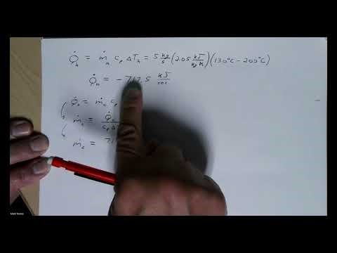 Heat Exchanger Calculations using Log Mean Temperature Difference (LMTD)
