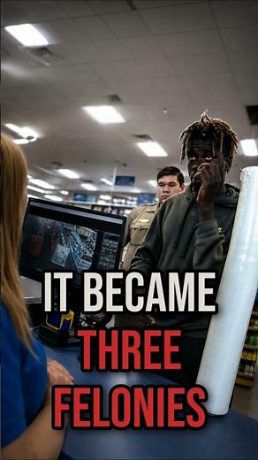 How Shoplifting Became Three Felonies