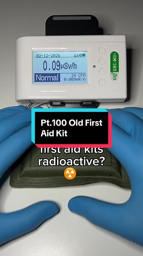 Exploring the Old First Aid Kit: Radioactivity Check
