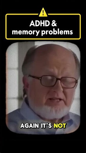 ADHD memory problems are rarely about long term memory