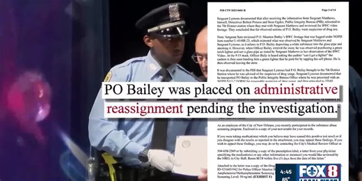 New Orleans police officer smoking meth on body cam video returned to duty after investigation