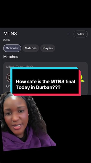 How Safe is the MTN8 Final in Durban Today? What to Expect