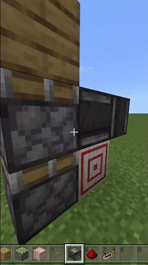 Easy and small double piston extender for Minecraft Bedrock edition