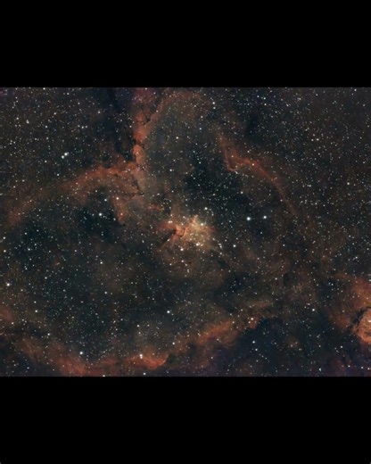 ic1805 Heart Nebula and Melotte 15