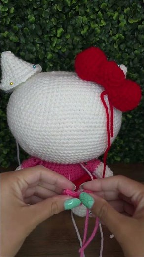 Hello Kitty Pattern by BubblePlushies #crochet #hellokitty #amigurumi