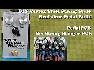 DIY Vertex Steel String Clean Drive Style Pedal