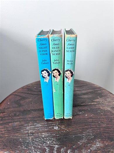 Vintage Cherry Ames Nurse Books Set, Helen Wells 1950s Collection - Etsy