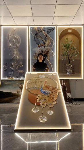 🌟 Crystal porcelain painting LED, resistant to fading and scratches. Installing? Super easy! 🛠️ A few steps for an instant home transformation. Let your walls tell your story with these stunning paintings. It's time to turn your space into an art-inspired haven. 🥝whasap 8613696962607🥑 #CrystalPorcelainArt #WallDecor #HomeAmbiance #ModernElegance #BedroomRetreat #HallwayImpact #DecorStyles #DurableArt #EasyInstallation #VibrantColors #ArtisticFlair #mirror #MinimalistDeco #ClassicBeauty #woma