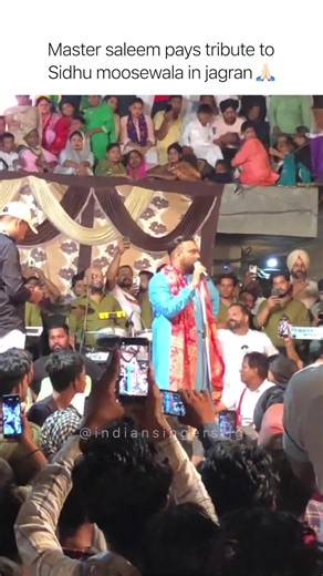 1.9M views · 97K reactions | Master saleem pays tribute to Sidhu moosewala in jagran ❤️ | Indian Singers | Facebook