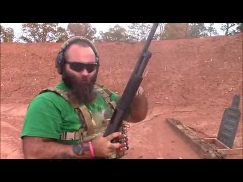 How to load and unload a pumpaction shotgun
