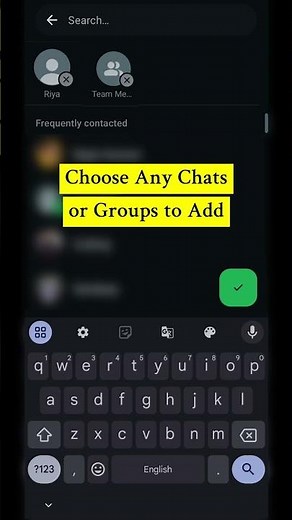 Create Your Own Tabs in WhatsApp #howto #whatsapp #new