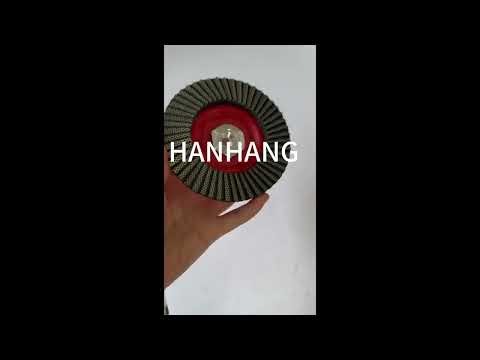 DIAMOND FLAP DISC with 5/8-Inch-11 Threaded Arbor