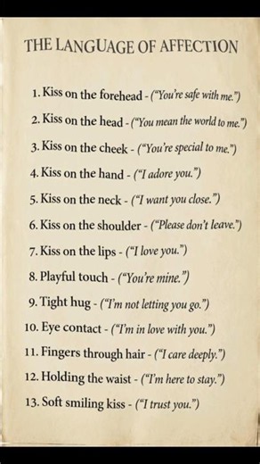 The Hidden Meaning Behind Every Kiss 💕