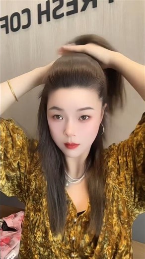 Silky Style Goals 💇‍♀️✨#HairStyling #BeautyLook 💖🌿