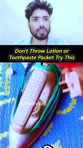 Don’t Throw Toothpaste Tube 😳 Try This Useful Hack! #desijugaad