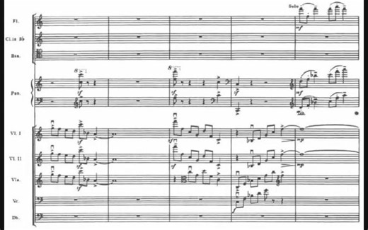 科普兰《阿巴拉契亚之春》同步总谱 Aaron Copland Appalachian Spring Orchestral suite