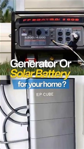 Generators vs Solar Batteries—the comparison changes everything