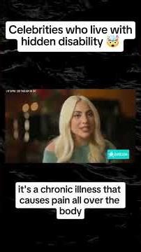 Celebrities who live with hidden disabilities #celebrity... #Shorts #darkdiscoveries_