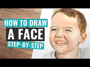 How to Draw Faces With Color Pencil | Polychromos Portrait Tutorial