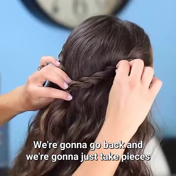 DIY A Pretty Side Swept Fishtail Braid 💕 | Cute Girls Hairstyles