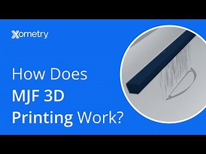 How Does MJF 3D Printing Work?